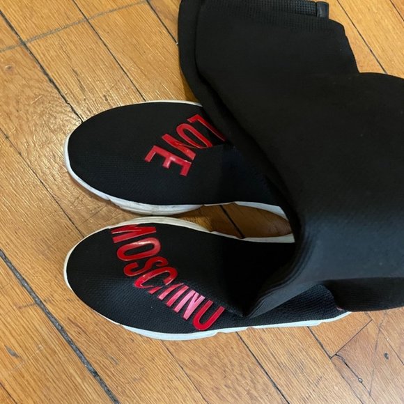 COPY - Love Moschino Knee High stretchy sock sneakers - Picture 4 of 5